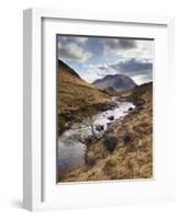 Glen Etive, Near Glen Coe (Glencoe), Highland Region, Scotland, United Kingdom, Europe-Patrick Dieudonne-Framed Photographic Print