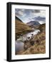 Glen Etive, Near Glen Coe (Glencoe), Highland Region, Scotland, United Kingdom, Europe-Patrick Dieudonne-Framed Photographic Print