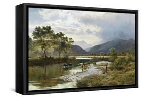 Glen Falloch, Scotland-Sidney Richard Percy-Framed Stretched Canvas