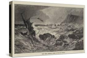 Glen Head, Donegal, Scene of the Late Wrecks-Walter William May-Stretched Canvas