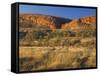 Glen Helen Gorge, West Macdonnell National Park, Northern Territory, Australia, Pacific-Schlenker Jochen-Framed Stretched Canvas