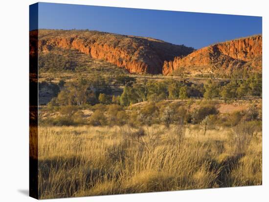 Glen Helen Gorge, West Macdonnell National Park, Northern Territory, Australia, Pacific-Schlenker Jochen-Stretched Canvas