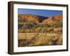 Glen Helen Gorge, West Macdonnell National Park, Northern Territory, Australia, Pacific-Schlenker Jochen-Framed Photographic Print