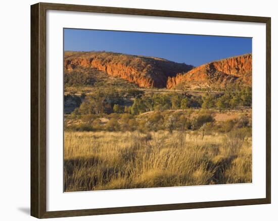 Glen Helen Gorge, West Macdonnell National Park, Northern Territory, Australia, Pacific-Schlenker Jochen-Framed Photographic Print