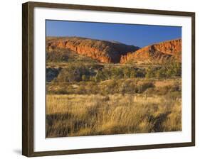 Glen Helen Gorge, West Macdonnell National Park, Northern Territory, Australia, Pacific-Schlenker Jochen-Framed Photographic Print