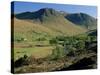 Glen Lyon, River Lyon and Meggernie Castle, Tayside, Scotland, United Kingdom-Adam Woolfitt-Stretched Canvas