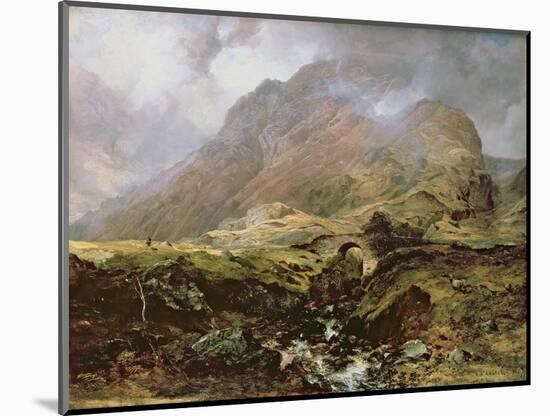 Glencoe, 1847-Horatio Mcculloch-Mounted Giclee Print