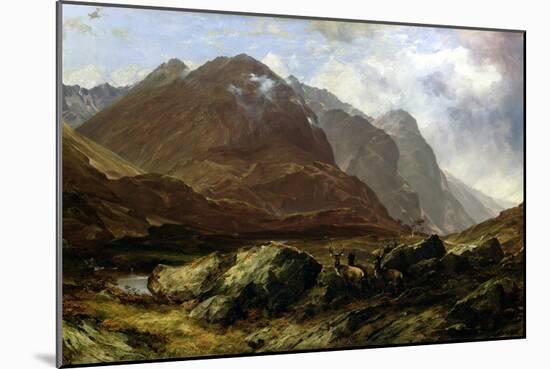 Glencoe, 1864-Horatio Mcculloch-Mounted Giclee Print