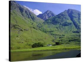 Glencoe (Glen Coe), Highlands Region, Scotland, UK, Europe-Roy Rainford-Stretched Canvas