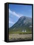 Glencoe, Highland Region, Scotland, United Kingdom-Roy Rainford-Framed Stretched Canvas