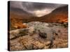 Glencoe, Highlands, Scotland, Uk-David Wogan-Stretched Canvas