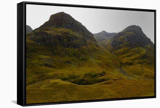 Glencoe, Highlands, Scotland, United Kingdom, Europe-Peter Richardson-Framed Stretched Canvas