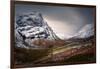 Glencoe in winter, Highland Region, Scotland, United Kingdom, Europe-Karen Deakin-Framed Photographic Print