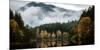 Glencoe Lochan in autumn, Highlands, Scotland, United Kingdom, Europe-Karen Deakin-Mounted Photographic Print