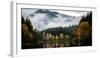 Glencoe Lochan in autumn, Highlands, Scotland, United Kingdom, Europe-Karen Deakin-Framed Photographic Print