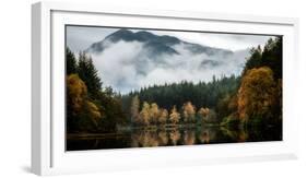 Glencoe Lochan in autumn, Highlands, Scotland, United Kingdom, Europe-Karen Deakin-Framed Photographic Print