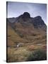 Glencoe Pass, Impressive Landmark and Site of the Massacre of Glencoe, Highland Region, Scotland-Patrick Dieudonne-Stretched Canvas