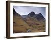 Glencoe Pass, Site of the Massacre of Glencoe, Highland Region, Scotland, UK-Patrick Dieudonne-Framed Photographic Print