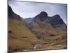 Glencoe Pass, Site of the Massacre of Glencoe, Highland Region, Scotland, UK-Patrick Dieudonne-Mounted Photographic Print