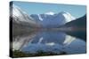 Glencoe Peaks in February-CM Dixon-Stretched Canvas