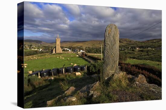 Glencolmcille, County Donegal, Ulster, Republic of Ireland, Europe-Carsten Krieger-Stretched Canvas