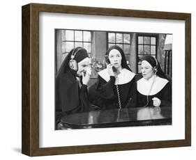 Glenda Jackson in a Scene From the Movie Nasty Habits-null-Framed Giclee Print