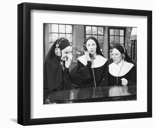 Glenda Jackson in a Scene From the Movie Nasty Habits-null-Framed Giclee Print