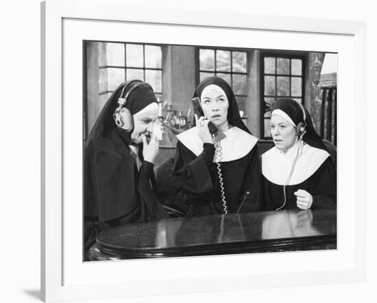 Glenda Jackson in a Scene From the Movie Nasty Habits-null-Framed Giclee Print