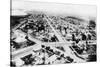 Glendive, Montana - Aerial of Residence District-Lantern Press-Stretched Canvas