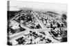Glendive, Montana - Aerial of Residence District-Lantern Press-Stretched Canvas