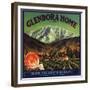 Glendora Home Brand - Glendora, California - Citrus Crate Label-Lantern Press-Framed Premium Giclee Print