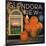 Glendora View Brand - Glendora, California - Citrus Crate Label-Lantern Press-Mounted Art Print