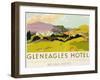 Gleneagles Hotel, Poster Advertising the Lms, 1924-English School-Framed Giclee Print