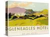Gleneagles Hotel, Poster Advertising the Lms, 1924-English School-Stretched Canvas