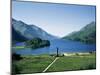 Glenfinnan and Loch Shiel, Highland Region, Scotland, United Kingdom-Hans Peter Merten-Mounted Photographic Print