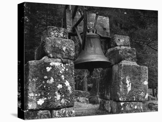 Glenfinnan Church Bell-null-Stretched Canvas