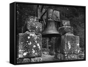 Glenfinnan Church Bell-null-Framed Stretched Canvas