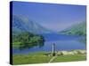 Glenfinnan Monument and Loch Shiel, Highlands Region, Scotland, UK, Europe-Kathy Collins-Stretched Canvas