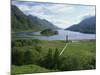 Glenfinnan Monument Beside Loch Shiel, Highlands, Scotland, United Kingdom, Europe-null-Mounted Photographic Print