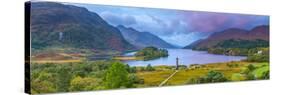 Glenfinnan Monument to the 1745 Landing of Bonnie Prince Charlie at Start of the Jacobite Rising-Alan Copson-Stretched Canvas