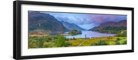 Glenfinnan Monument to the 1745 Landing of Bonnie Prince Charlie at Start of the Jacobite Rising-Alan Copson-Framed Photographic Print