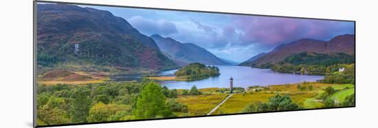 Glenfinnan Monument to the 1745 Landing of Bonnie Prince Charlie at Start of the Jacobite Rising-Alan Copson-Mounted Photographic Print