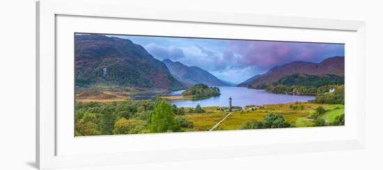 Glenfinnan Monument to the 1745 Landing of Bonnie Prince Charlie at Start of the Jacobite Rising-Alan Copson-Framed Photographic Print