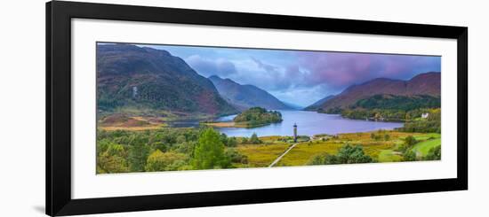 Glenfinnan Monument to the 1745 Landing of Bonnie Prince Charlie at Start of the Jacobite Rising-Alan Copson-Framed Photographic Print