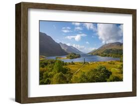 Glenfinnan Monument to the 1745 Landing of Bonnie Prince Charlie at Start of the Jacobite Rising-Alan Copson-Framed Photographic Print