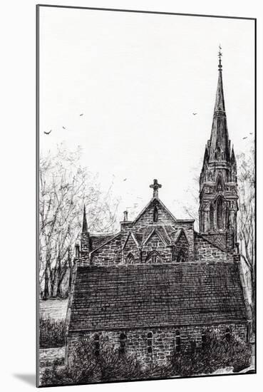 Glenmuick (Ballater) Church, 2007-Vincent Alexander Booth-Mounted Giclee Print