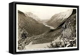 Glenn and Corssley Lakes, Glacier-null-Framed Stretched Canvas