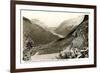 Glenn and Corssley Lakes, Glacier-null-Framed Art Print