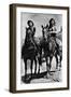 Glenn Ford and Rhonda Fleming in the Redhead and the Cowboy-Lantern Press-Framed Art Print