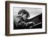 Glenn Gould performing with the Berlin Philharmonic Orchestra under Herbert von Karajan.Berlin1957-Erich Lessing-Framed Photographic Print